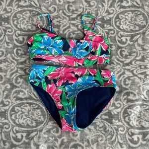 Vineyard Vines Pink and Blue Bikini Swimwear